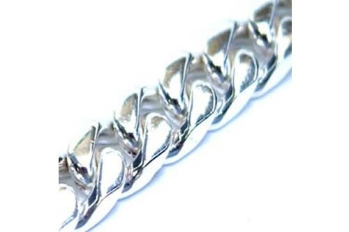 喜平ネックレスチェーン シルバー925 幅7mm 長さ45.5cm 太め 定番 シンプル 本物の銀 高級 アクセサリー ジュエリー 首飾り 男性 女性 プレゼント 鎖 sn-00-0012-xx