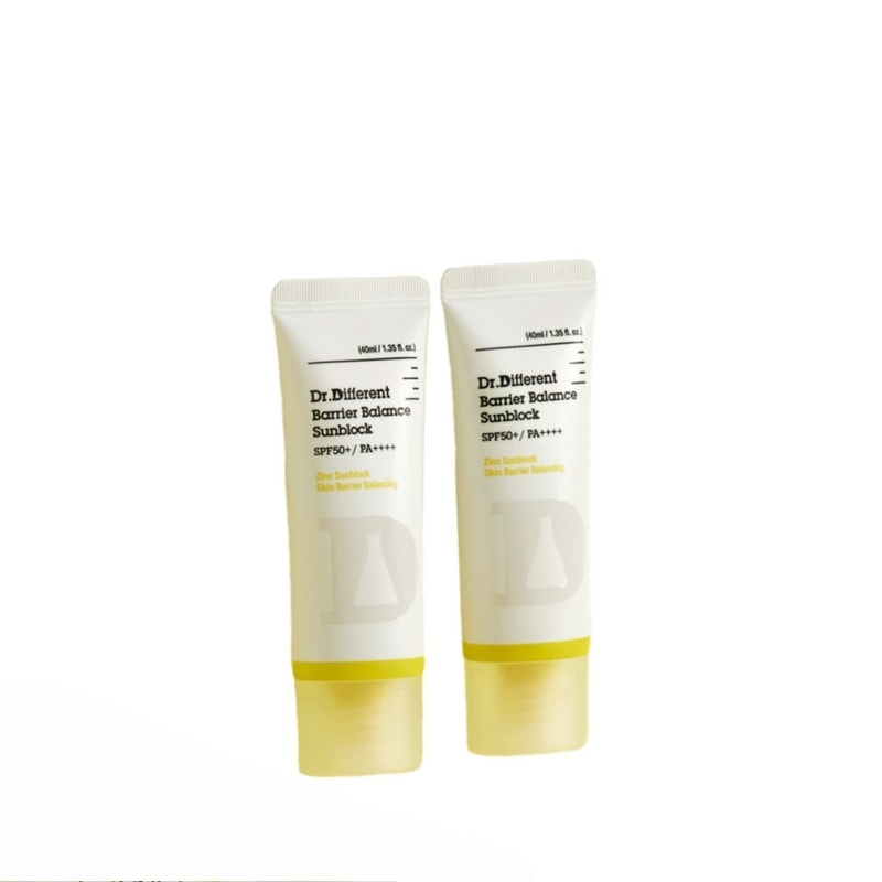 ドクターディファレントバリアバランスサンクリーム40ml 2個/白濁ZERO武器車