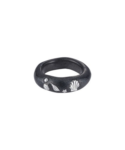 NFF ceto ring pearl black セトリング パールブラック 韓国アクセサリー 指輪 リング