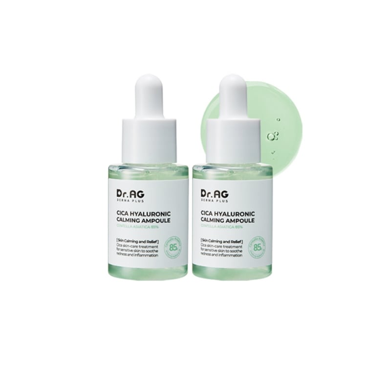 Dr.AGシカヒアルロニックカミングアンプル 35mlX2 にきび 鎮静 水分毛穴縮小 角質保湿ケア