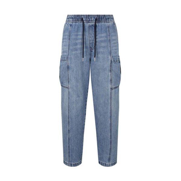 [] 男性) バンディングジョガー MBKトーン デニムパンツ (B252DP250P1) [P003779557]