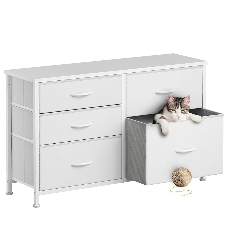 YeTom チェスト 3段 タンス 収納 洋服タンス 箪笥 たんす 100*29.8*61cm 衣類収納 衣装ケース 引き出し 3段5杯 收纳柜 白い 7,510円