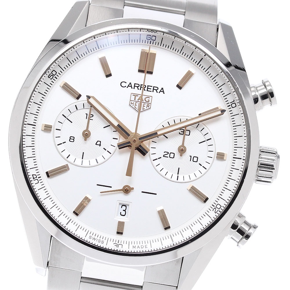 タグホイヤー TAG HEUER CBN2013 カレラ TH20-00 クロノグラフ 自動巻き メンズ 良品 _957542【中古】