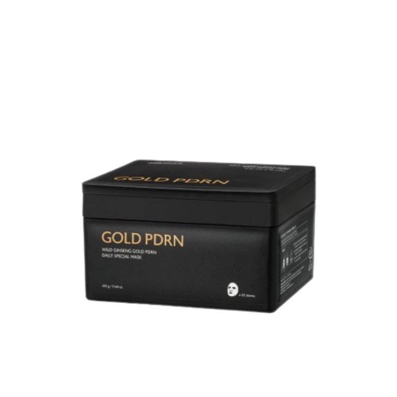 【大人気】[Hyuk PICK][NEW]PDRNデイリースペシャルマスク, 30枚/ 山参 ゴールド PDRN デイリー スペシャル マスク 30枚 /フェイスパック /シートマスク /マスク [正