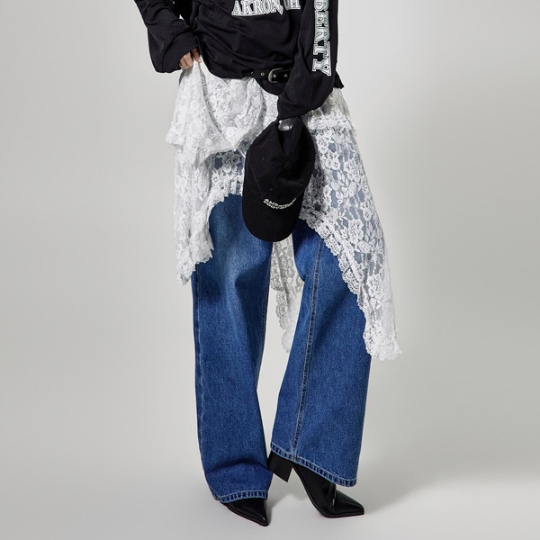 PJ626 ウォッシュドブルージーンズ