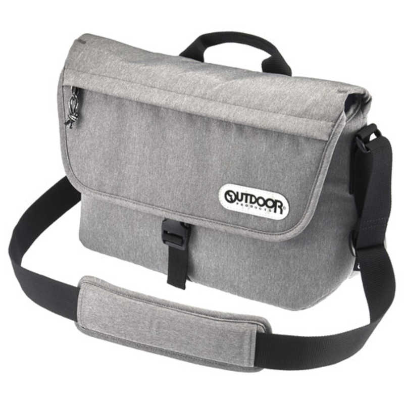 OUTDOOR　OUTDOOR PRODUCTS（アウトドアプロダクツ）カメラショルダーバッグ 05 ヘザーグレー [6～8L] 　ODCSB05HG