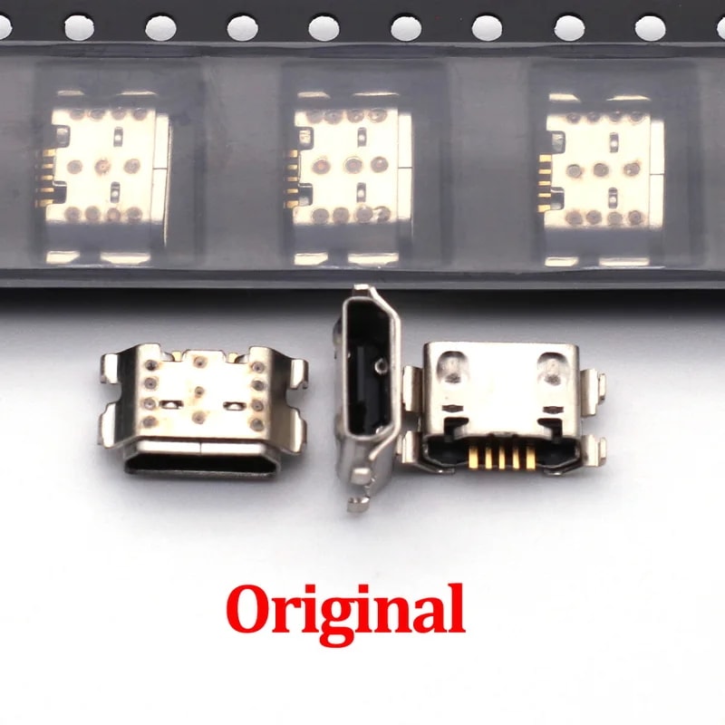 マイクロドックプラグ,100個,lg k22 k12 plus k12plus k40 q60 lmk200b LM-K200 lmk200z lmk200e用USB充電器ポート