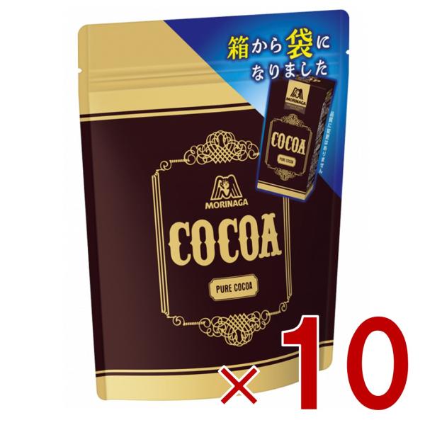 森永製菓 純ココア 110g ホットココア ココアパウダー ポリフェノール インスタント 10個 5,925円