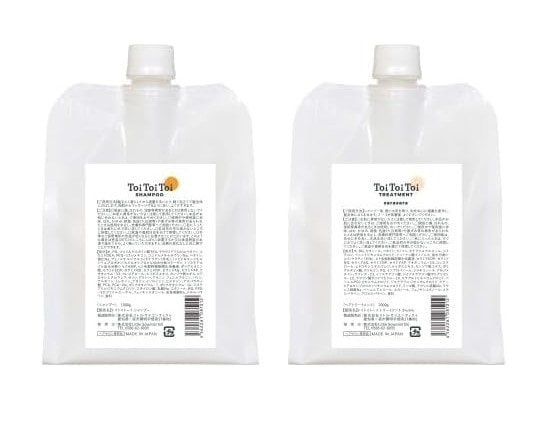 【リニューアル】トイトイトーイ 2点セット シャンプー 1000ml ＆ さらさらトリートメント 1000g 正規品 細毛 軟毛 根本ふんわり 髪質改善 大容量 お得セット