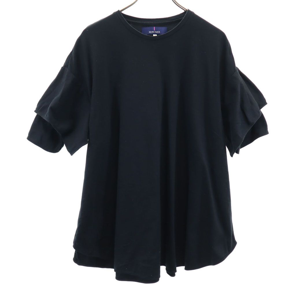カットソー チュニック 2 ブラック Tシャツ レディース