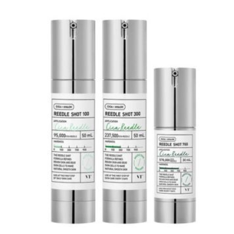 リドルショット 3点セット アンプル (100/300/700)マイクロシカ ニードル ホームケア 塗るビューティーデバイス