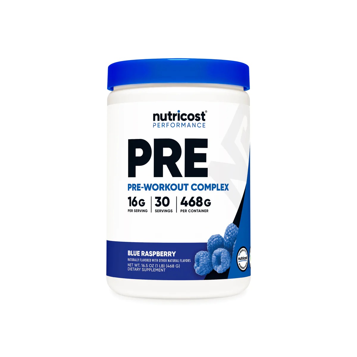 [USA] Nutricost ニュートリコスト Preworkout Complex Blue Raspberry (30 SERV)