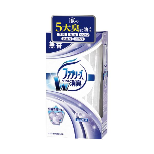 （まとめ） P＆G 置き型ファブリーズ 無香／本体(×10セット)