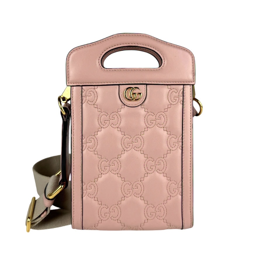 グッチ GUCCI ショルダーバッグ GGマトラッセ レザー ピンク レディース 723776 z5641 44,070円