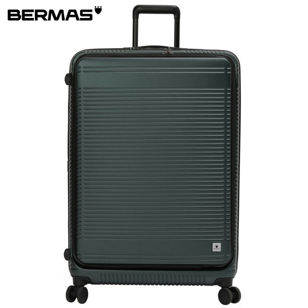 BERMAS バーマス EURO CITY2 フロントオープンファスナー108L 72cm スーツケース キャリーバッグ 出張 旅行 ビジネス トラベル 6029850「RS2503+」