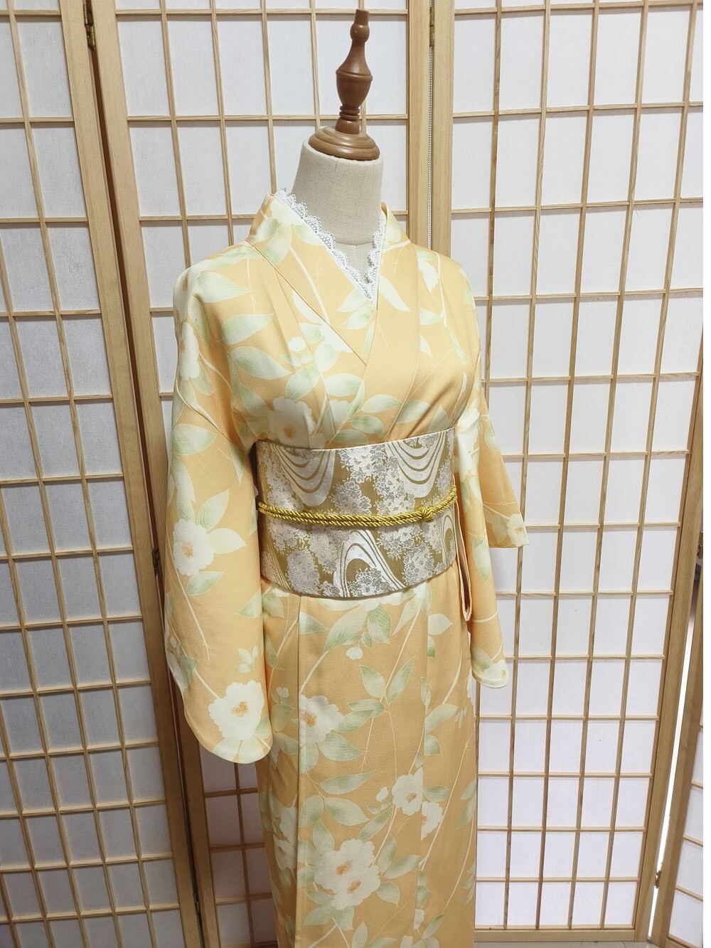 日本の伝統的な着物 浴衣 レディース 日本のレトロな桜の季節の服 Cos オリジナルデザイン 2025 新しいスタイル 母の日-0000983