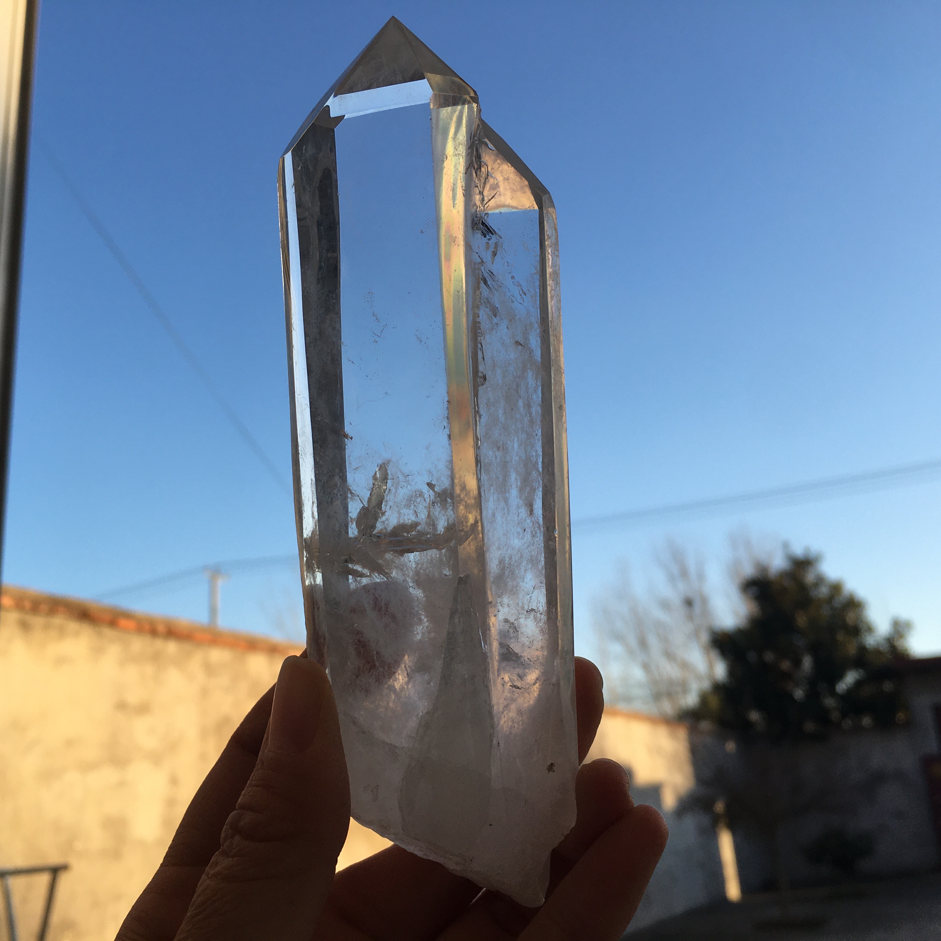 天然水晶，天然水晶 265g