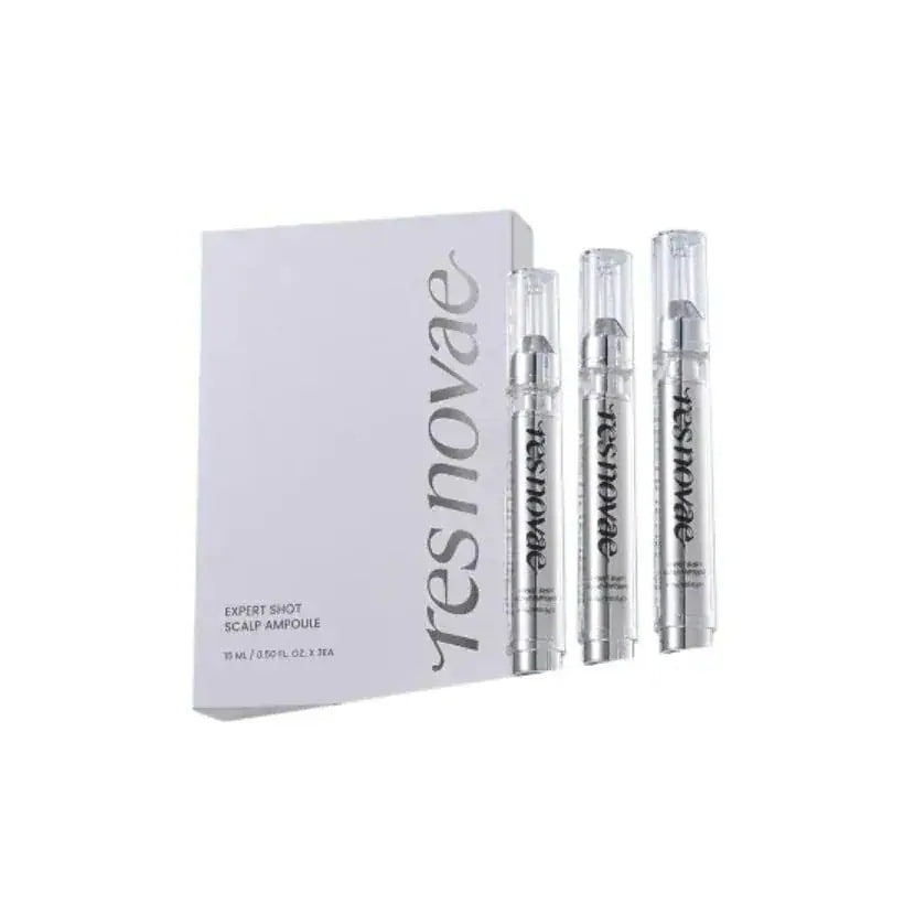 エキスパート ショット スキャルプ アンプル 15ml*3 #クーリング頭皮 #角質ケア #脱毛機能性アンプル #頭皮ケア #コラーゲン #エラスチン
