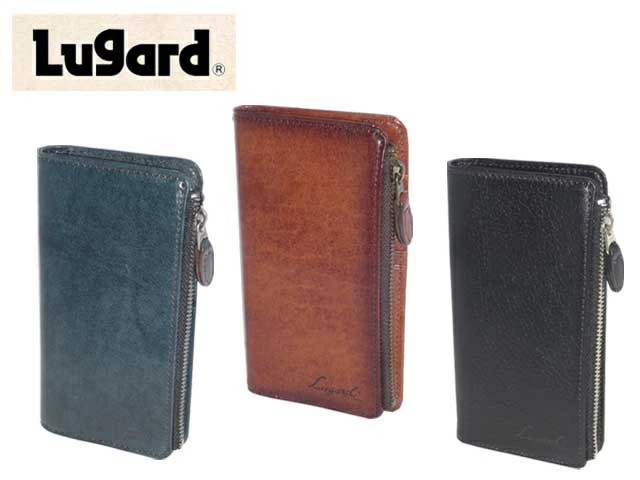 G-3 ジースリー ファスナーポケット付き縦型カードケース 5189 aoki08