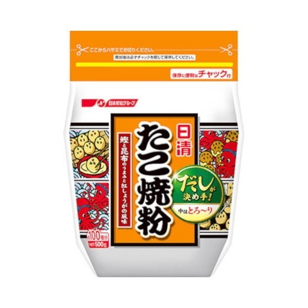 日清 たこ焼粉 500g x12 メーカー直送