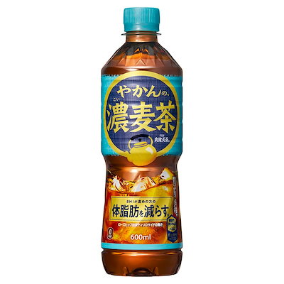 他サイト： コカ・コーラ やかんの濃麦茶 from 爽健美茶 600mlPET ×24本の商品画像