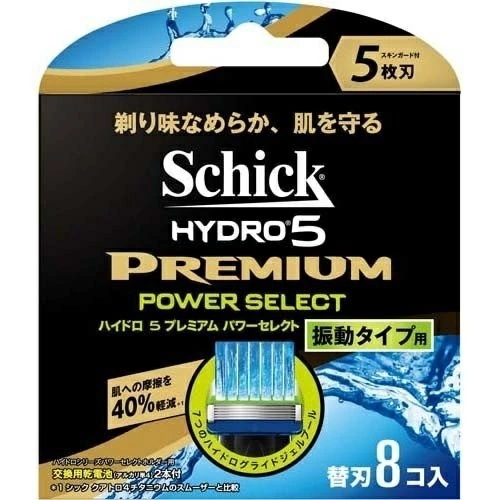 3個セット シック ハイドロ5 プレミアム パワーセレクト 替刃 8個入3セット 5枚刃