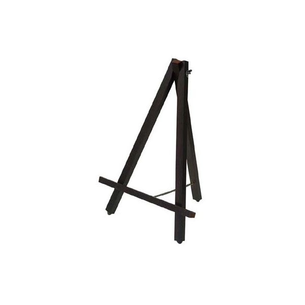 (業務用セット) 木製イーゼル S EZ-001DMダーク木目(×5セット)