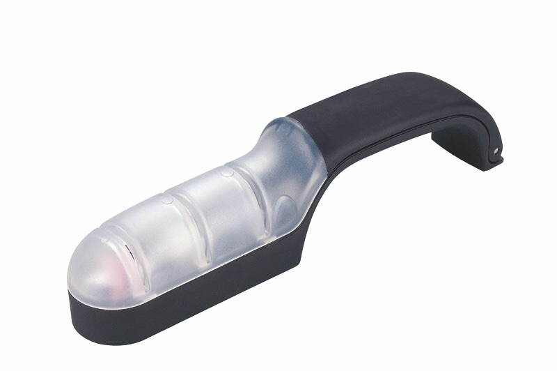 （まとめ買い）片岡製作所 包丁研ぎ器 ウォーターシャープIII （荒/中/仕上げ三連） M-151 [x3]