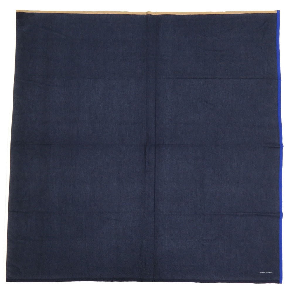 新品同様 ストール カシミヤ/シルク ネイビー 0930【中古】 レディース 35,750円