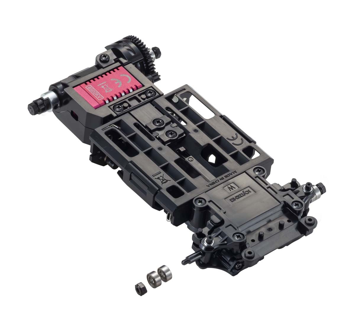 京商 ミニッツレーサー MR-04EVO2 シャシーセット V2ジャイロ付(W-MM/8500KV)【32893G】 ラジコン KC 32893G MR-04EVO2 V2ジャイロ/8500KV