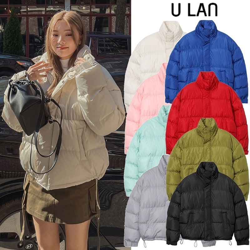 U LAN Coloring Over Padding 男女共用 ダウンジャケット 韓国人気