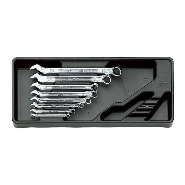 KTC コンビネーションレンチセット TMS208 作業工具 スパナ 片目片口スパナ