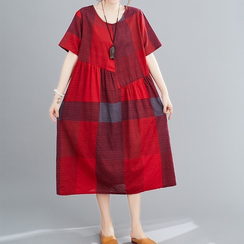 ワンピース フレアワンピース ロング丈 袖あり 長袖 ラウンドネック 襟なし フレア ワイド かわいい 可愛い きれいめ シンプル カジュアル 上品 おしゃれ かっこいい レトロ 可愛い 4,670円