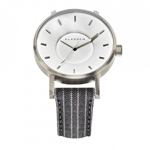 KLASSE14 クラス14 時計 メンズ レディース 腕時計 手表 Volare 42mm シルバー グレー レザー ウール VO17SA011Mユニセックス 誕生日ギフト 記念日 ポイント消化