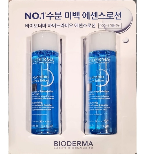 [正規品 / 韓国人気コスメ] [大容量]ハイドラビオ エッセンスローション 200ml + 200ml, 保湿美容液