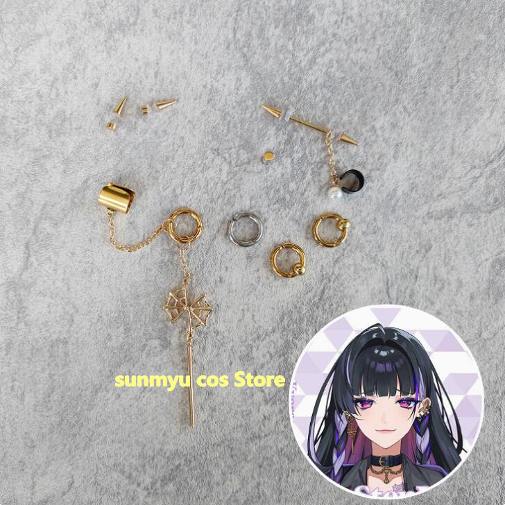 にじさんじ バーチャル VTuber バーチャルYouTuber 狂蘭 メロコ　Meloco Kyoran イヤリング コスプレ道具　アクセサリー