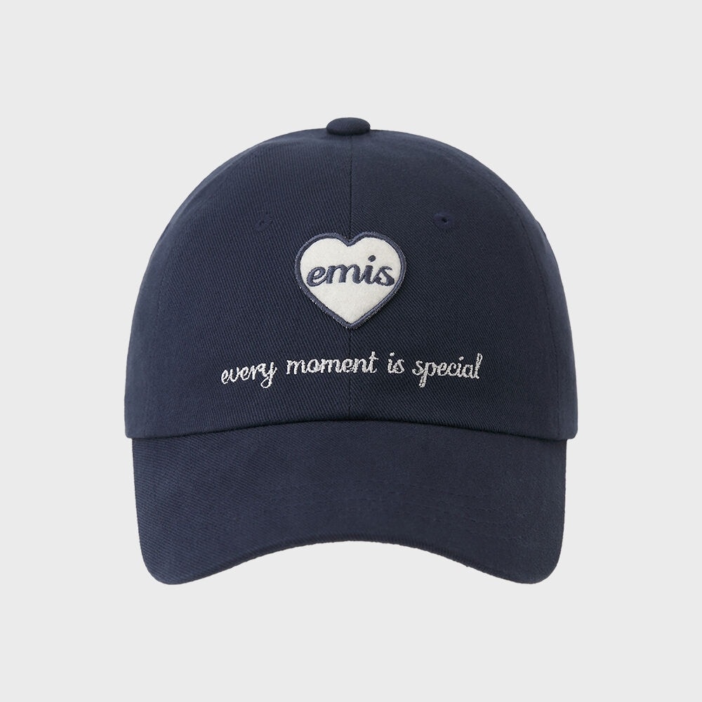 IMIS ハートワッペンボールキャップ-ネイビー 8,234円