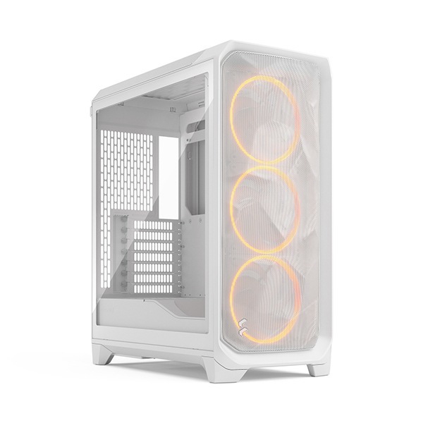 Fractal Design FD-C-MES3A-07 Meshify 3 White RGB TG Clear Tint ミドルタワー型PCケース