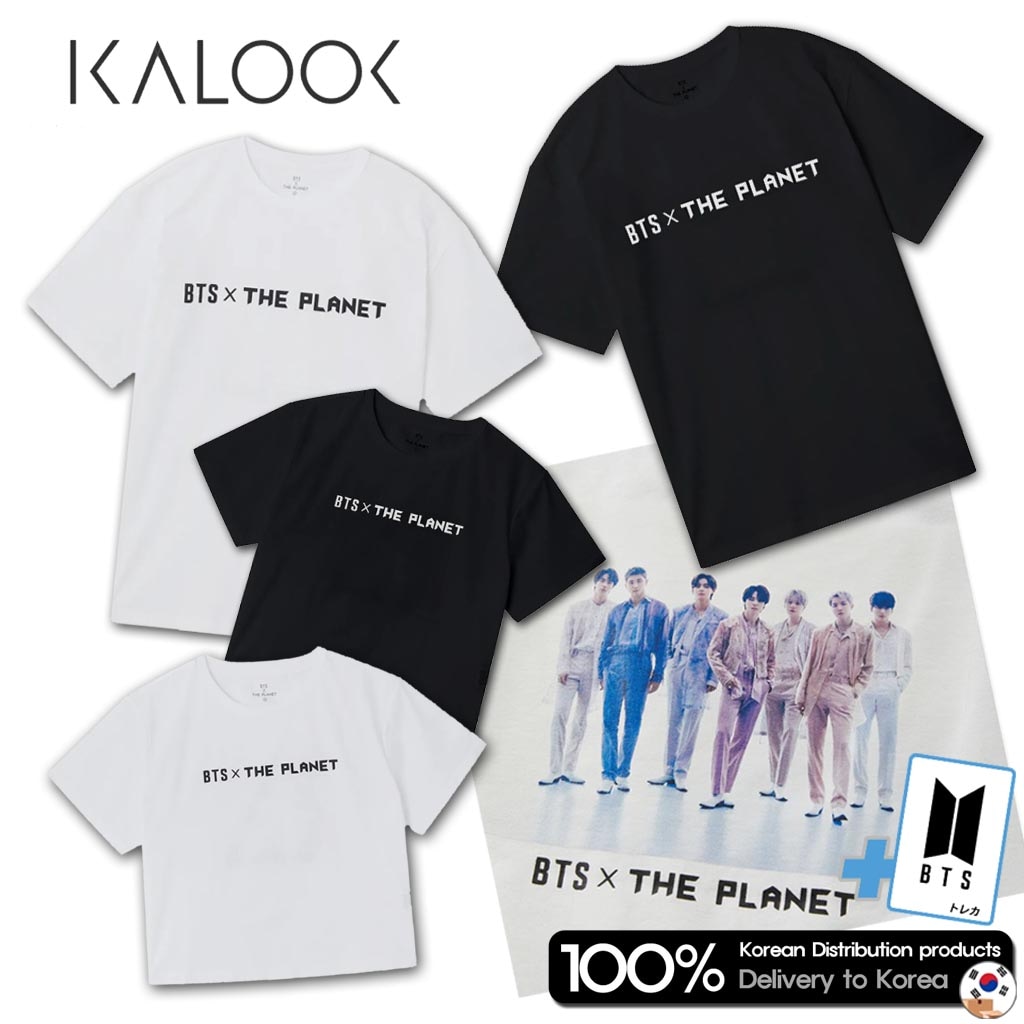 [IKALOOK] BTS X THE PLANET T-shirt 2 Colorイカルック BTS ザ·プラネット 純正品 レディース 半袖Tシャツ2色 8,910円