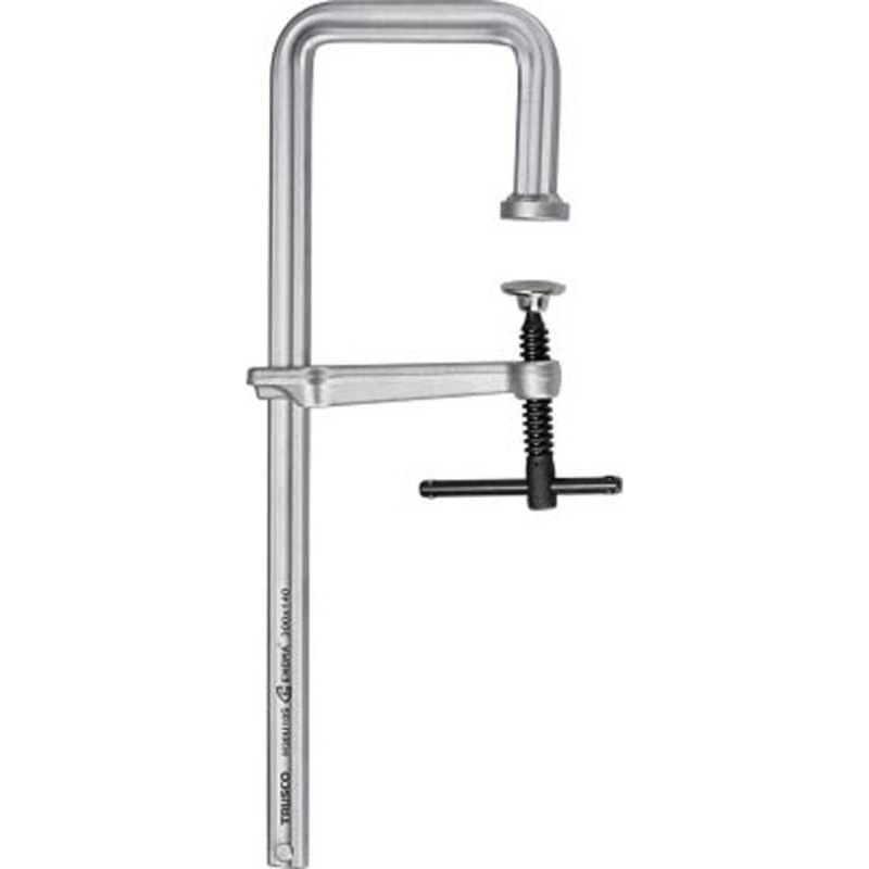 トラスコ中山　クランプ深アゴ型 開き400mm アゴの深さ150mm　H40U15S