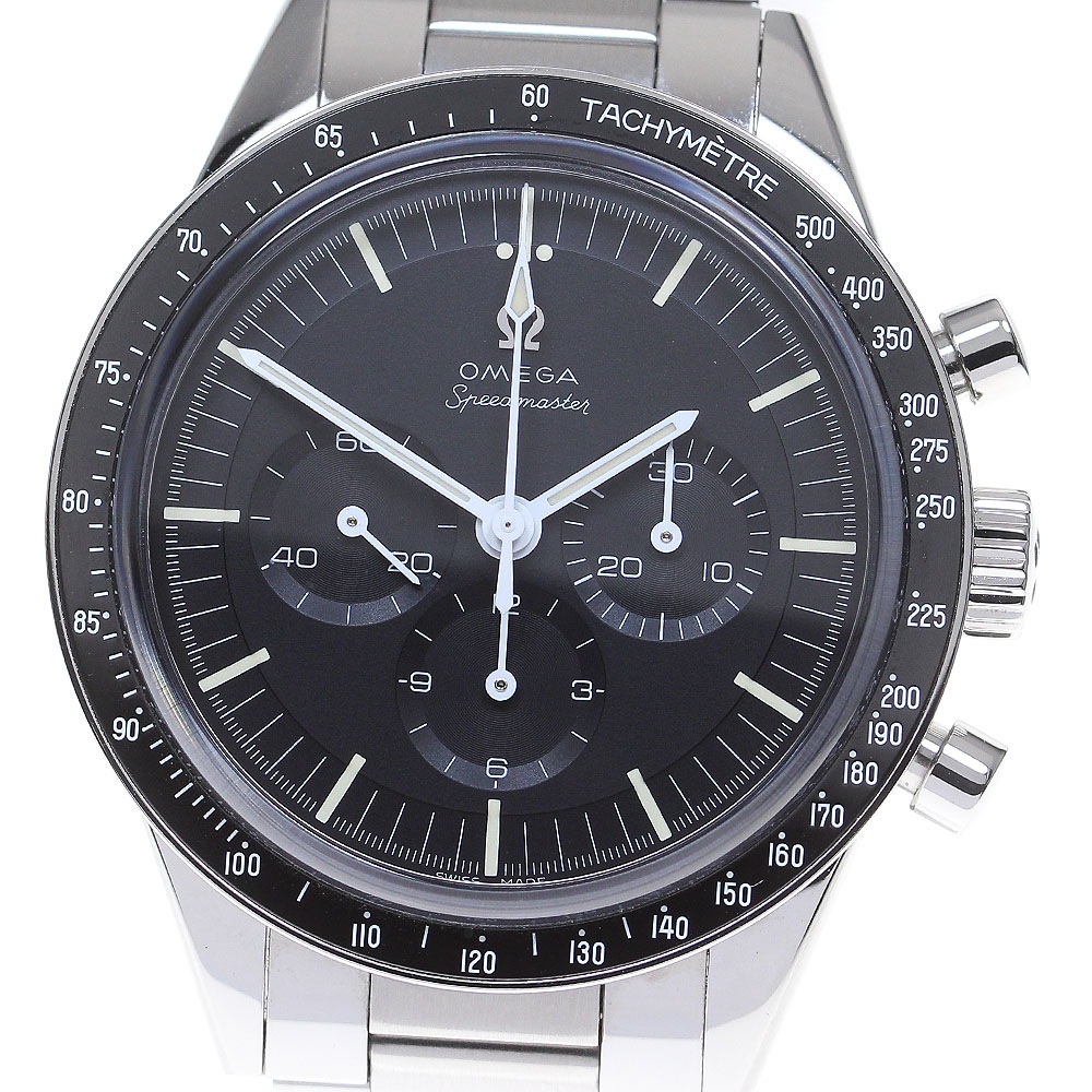 オメガ OMEGA 311.30.40.30.01.001 スピードマスター キャリバー321 クロノグラフ 手巻き メンズ 極美品 箱・保証書付き_849212【中古】