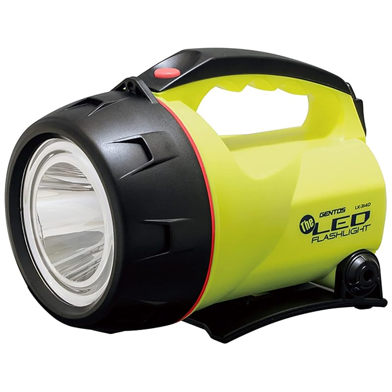 即納：GENTOS(ジェントス) 懐中電灯 LEDライト 単1電池式 強力 470ルーメン 長距離照射459m The LED LK-314D ハンディライト フラッシュライト