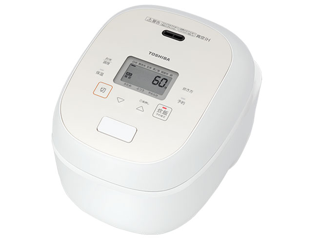 TOSHIBA　東芝　5.5合炊き　IH炊飯ジャー　炊飯器　真空IH RC-10RWA(W) [グランホワイト] /【送料区分Sサイズ】