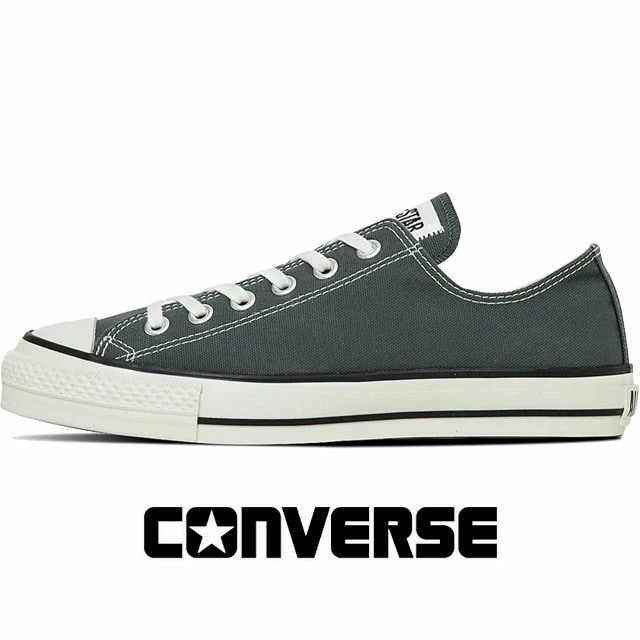 コンバース メンズ キャンバス オールスター J オックス スニーカーローカット 靴 レディース 日本製 カジュアルシューズ メイドインジャパン キャンバススニーカー グラファイト 31315160