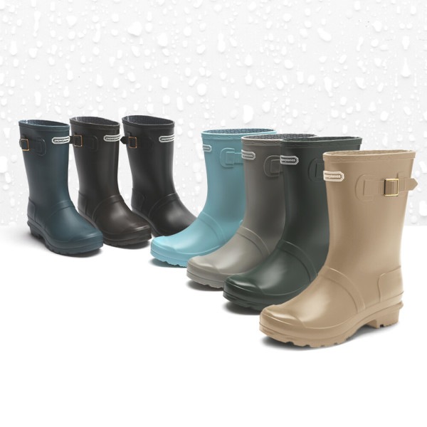 ペーパープレーン 夏 長靴 軽量 女性長靴 レインブーツ ミドルブーツ 防水靴 PP1492