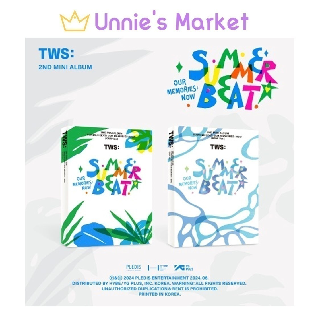 [SET] TWS - SUMMER BEAT! / 2nd Mini Album
