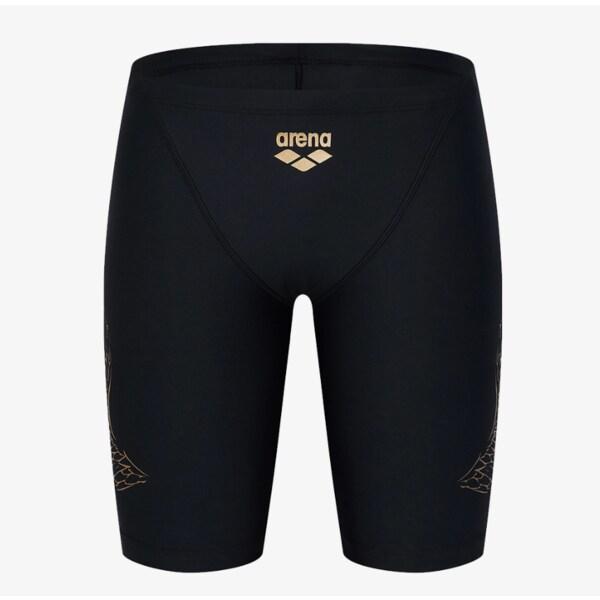 男性用 一般 エンジェルウィング 4分丈 室内水着(A6SM1MF03)BLK