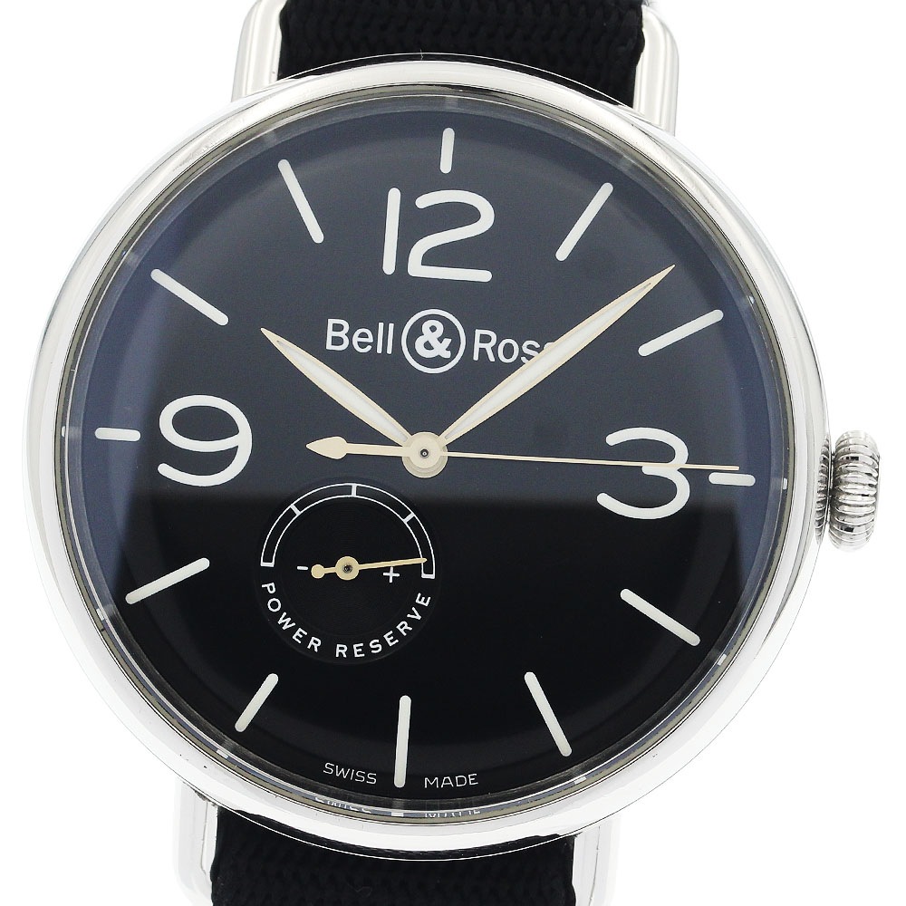 ベル＆ロス Bell＆Ross WW1-97 ヘリテージ リザーブ・ド・マルシェ パワーリザーブ 自動巻き メンズ _939758【中古】
