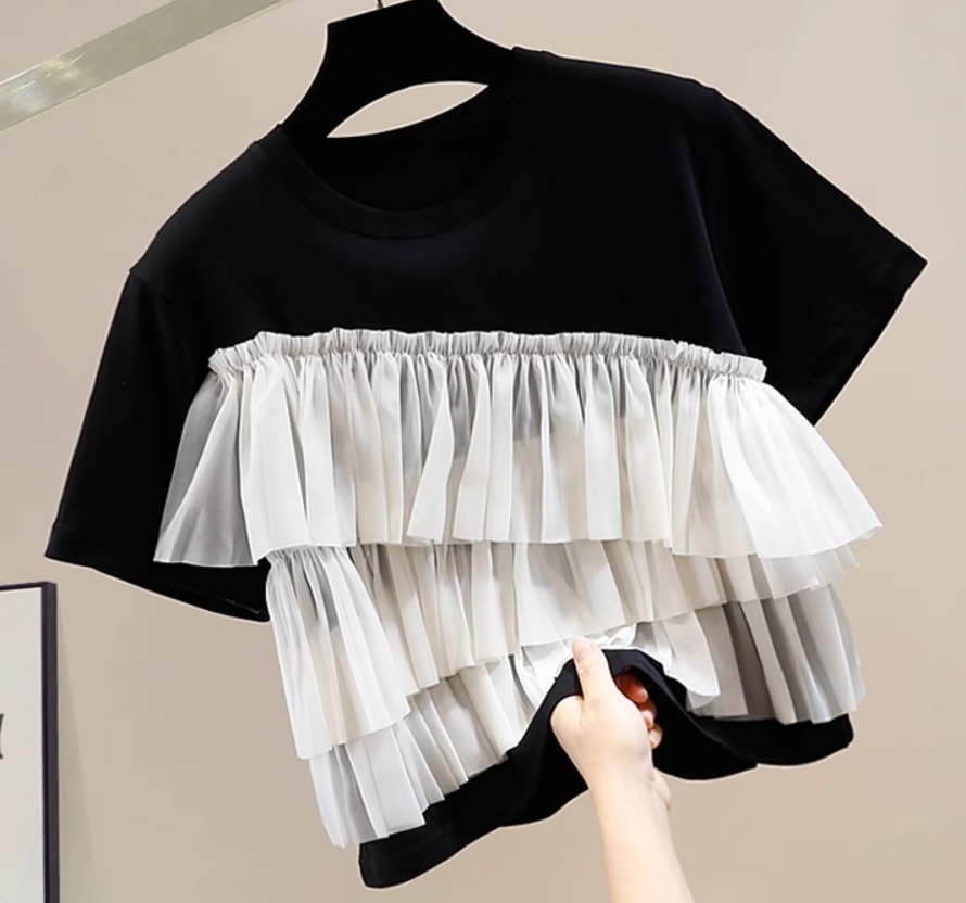 レディース トップス キャミソール ショート 半袖 レース チュール 異国風 ヴィンテージ かわいい 大人可愛い きれいめ シンプル カジュアル 上品 おしゃれ かっこいい レトロ ラフ ヴィンテージ