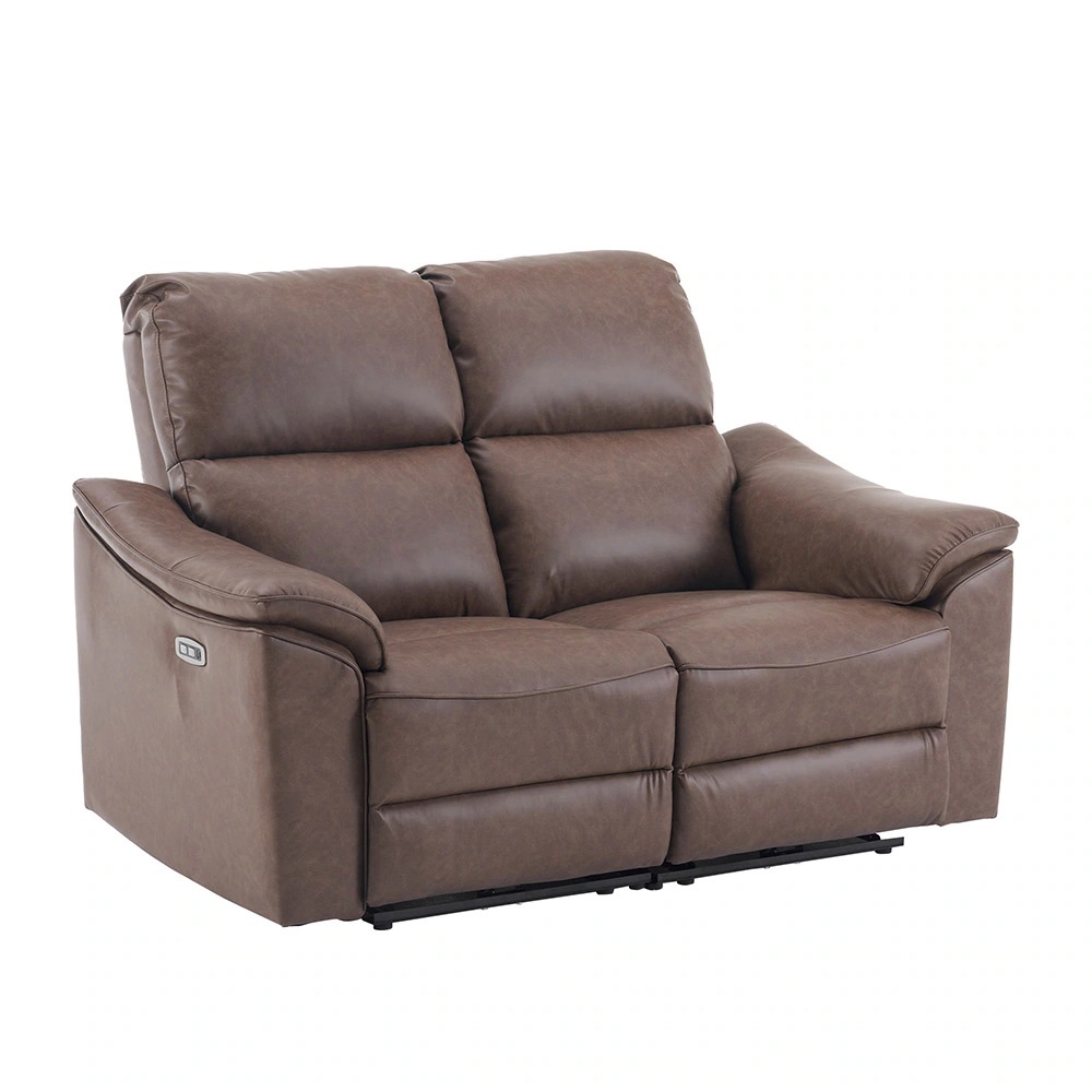 【国内即日発送】二人掛けソファ 電動 リクライニング USB+Type-C充電口付き 156 リクライニングソファ 2人掛け オットマン一体型 電動ソファ 耐圧分散 リクライニングチェア 二人掛け ソ